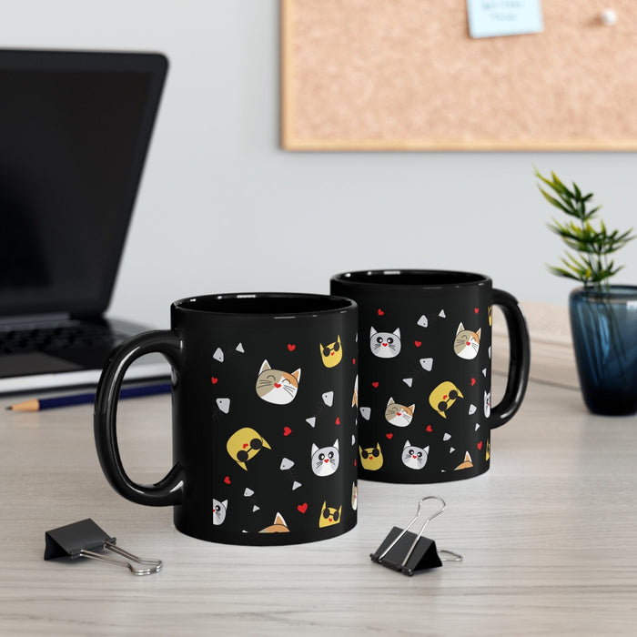 11oz Black Mug