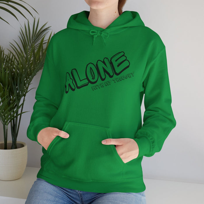 Thoughtful Wear, Reflective Style, Contemplative Top, Mindful Apparel, Solitude Mood, Introspective Look, Cozy Contemplation, Quiet Comfort,